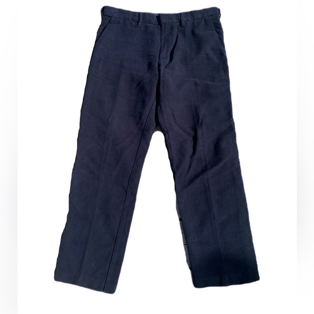 M&S Men’s Navy Dress Pants Size 36x29 Regular Fit